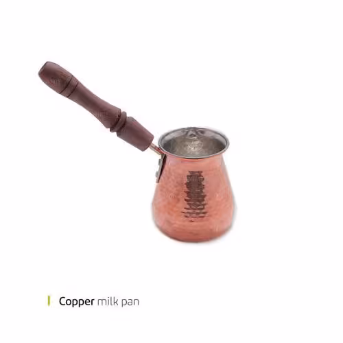 قهوه جوش شیر جوش جذوه مسی سایز کوچک 