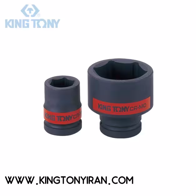 653548S – بکس کوتاه فشار قوي  3/4 – 6 گوش ( 1/2 1 اينچ )  کينگ توني