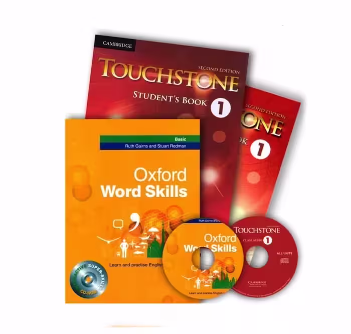 پک کتاب های تاچ استون یک آکسفورد ورد اسکیل بیسیک Touchstone 1 Oxford Word Skills Basic
