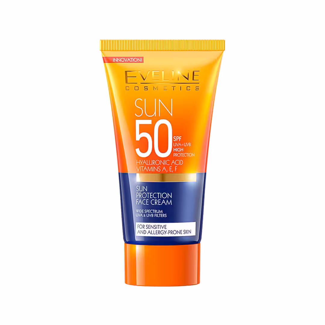 ضدآفتاب و آبرسان اولاین SPF 50 (EVELINE) 50ml
