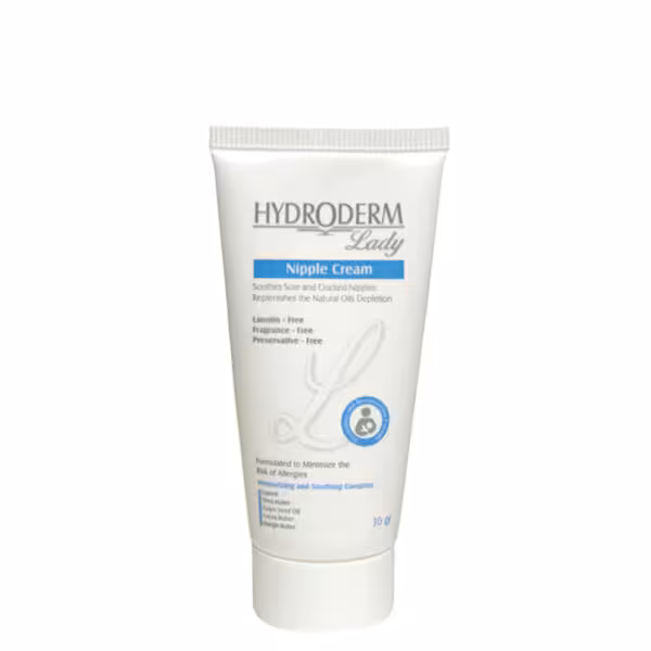 کرم شقاق سینه هیدرودرمHydroderm Nipple Cream