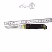 چاقو ضامن دار جیبی زنجان 18سانتیمتری دسته کائوچوی کد SHN-20