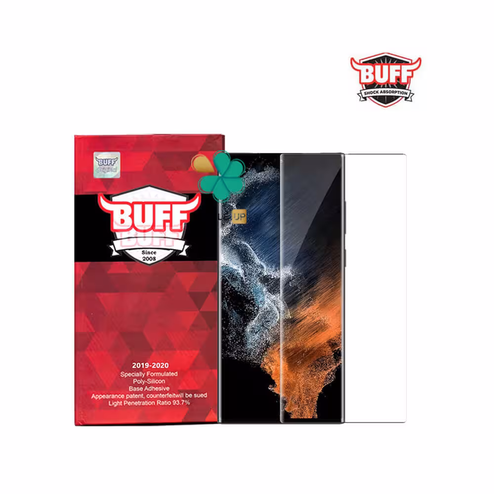 محافظ صفحه نمایش گوشی 5D Full Glue برند Buff مناسب Samsung S22 Ultra