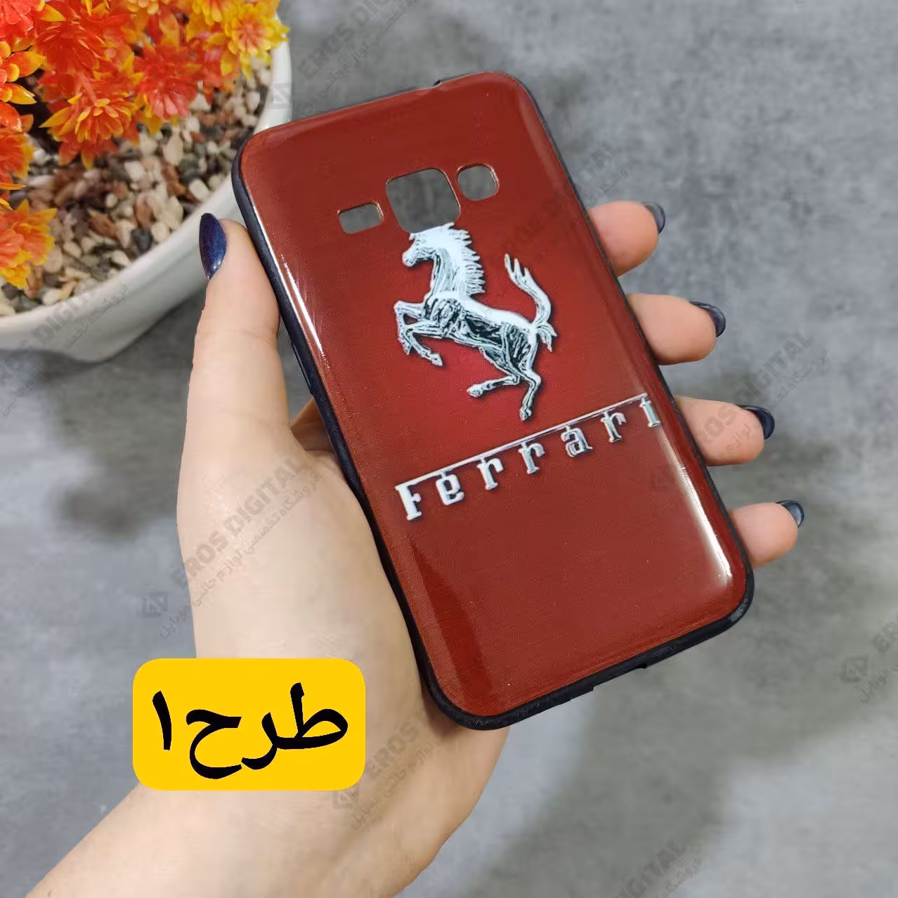 قاب گوشی Samsung Galaxy J1 2016 (J120) ژله ای طرح دار