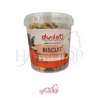 تشویقی بیسکوییت سگ دودوتی با طعم سیب و موز وزن 150گرم