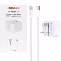 شارژر 25 وات مسکو مدل MOSSCO IC-62