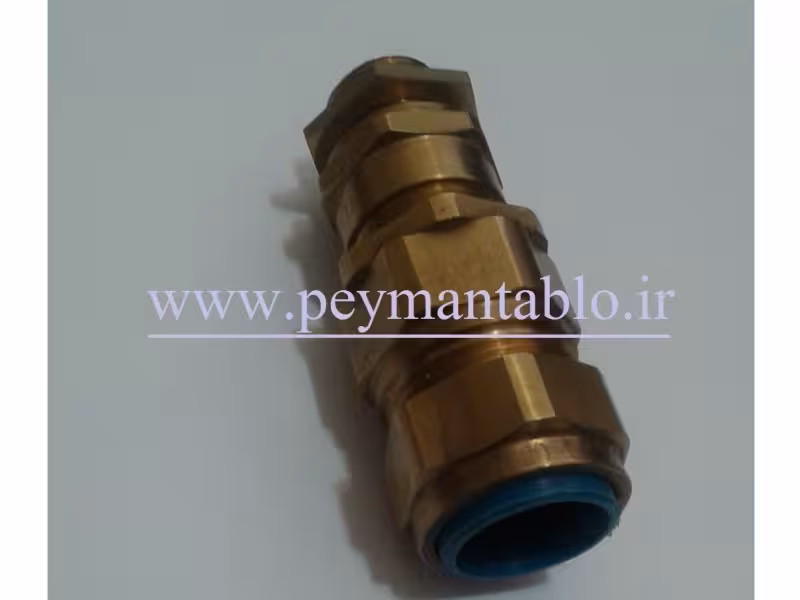 گلند آرمر دار برنجی سایز M20S