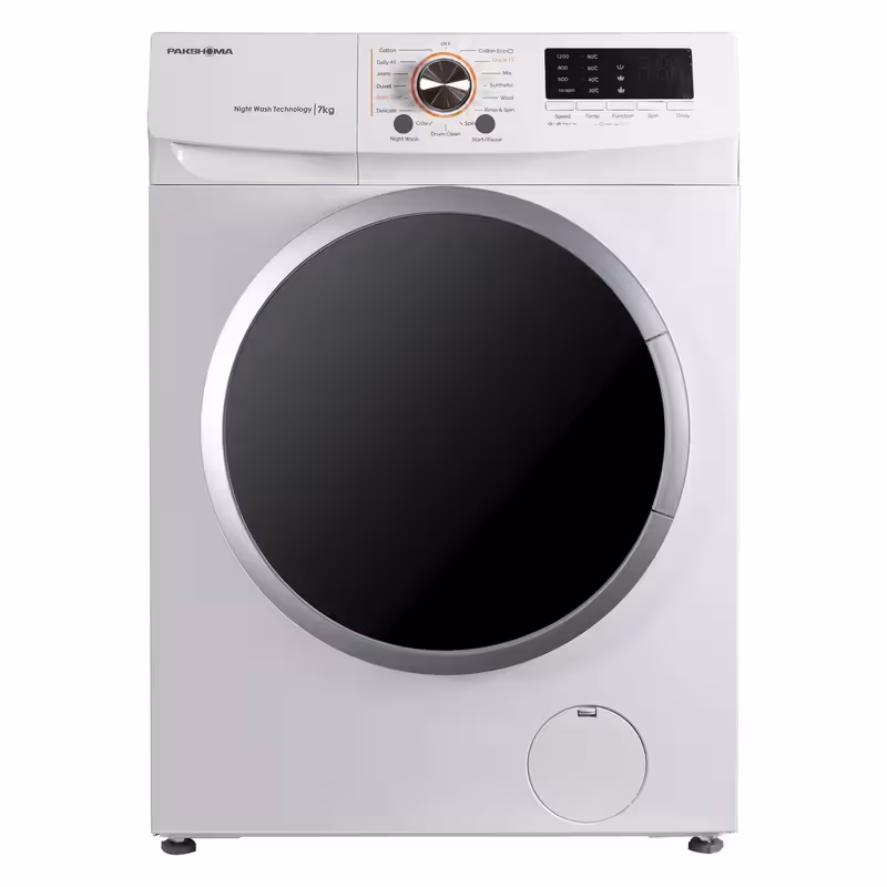ماشین لباسشویی پاکشوما 7 کیلویی مدل UFW-10700WT سفید