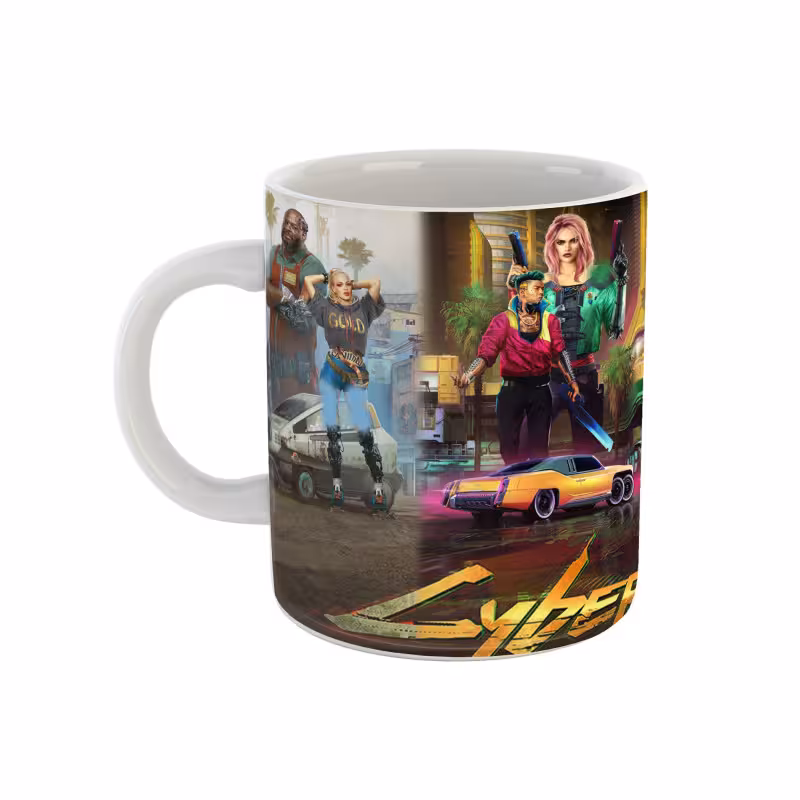 خرید ماگ-لیوان  بازی cyberpunk 2077