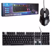 کیبورد و موس گیمینگ میکوسو Mikuso XK-01 RGB