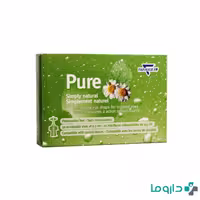 قطره چشمی گیاهی تک دوز پیور 10 عدد