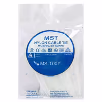 بست کمربندی MST MS-100Y 2.5*100mm بسته 100 عددی