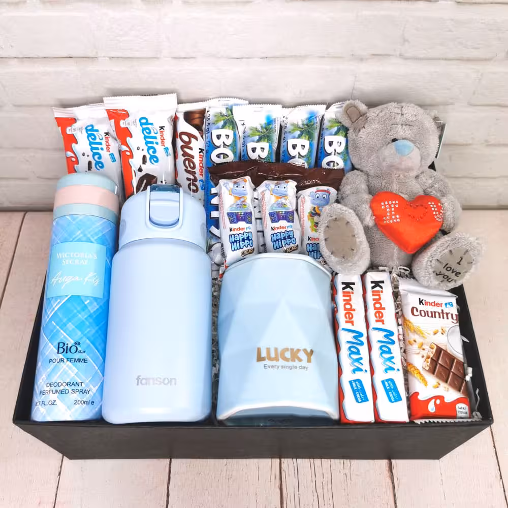 باکس هدیه ولنتاین زنانه کد V790