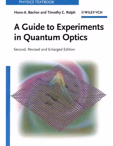 خرید و دانلود نسخه کامل کتاب A Guide to Experiments in Quantum Optics