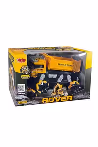 ماشین بازی کنترلی مدل کامیون 6 چرخ کپسولی Rover