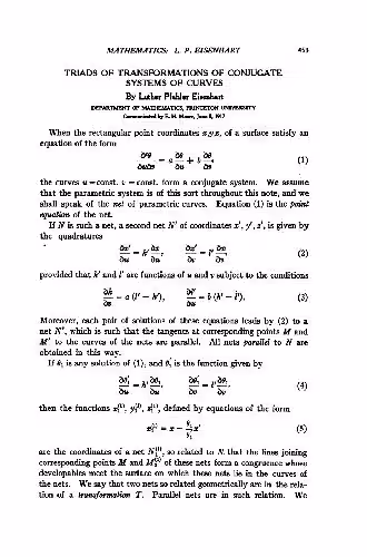 خرید و دانلود نسخه کامل کتاب Triads of Transformations of Conjugate Systems of Curves