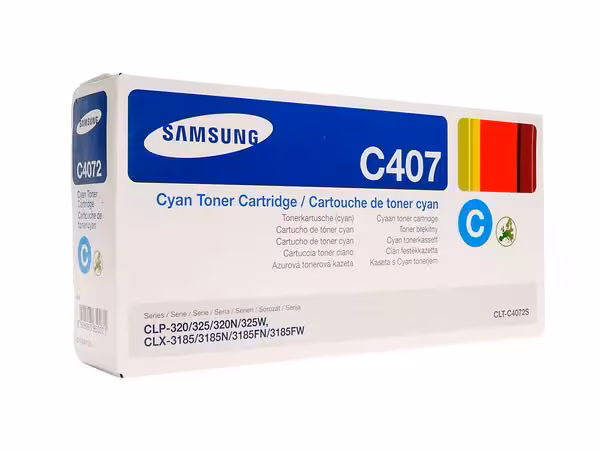 کارتریج تونر آبی سامسونگ مدل CLT-C407