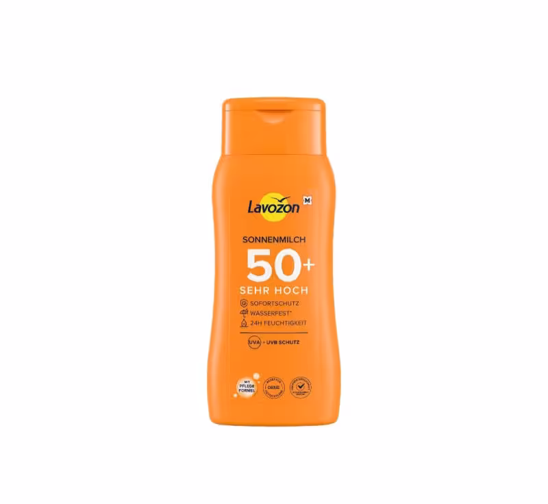 شیر ضد آفتاب لاوزون SPF50  حجم 200ml