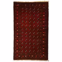 فرش دستبافت قدیمی چهار متری مدل واگیره ای کد 141114