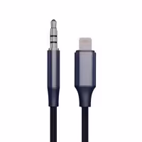 کابل تبدیل لایتنینگ به AUX کی اف سنیور مدل A_380 طول 1.2 متر