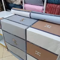 پارچه  ملحفه ای روتختی کتانی برند فیلور طرح  های عروسکی مناسب سیسمونی نوزاد کودک و نو نهال  ثبات رنگ با ضمانت در عرض 240