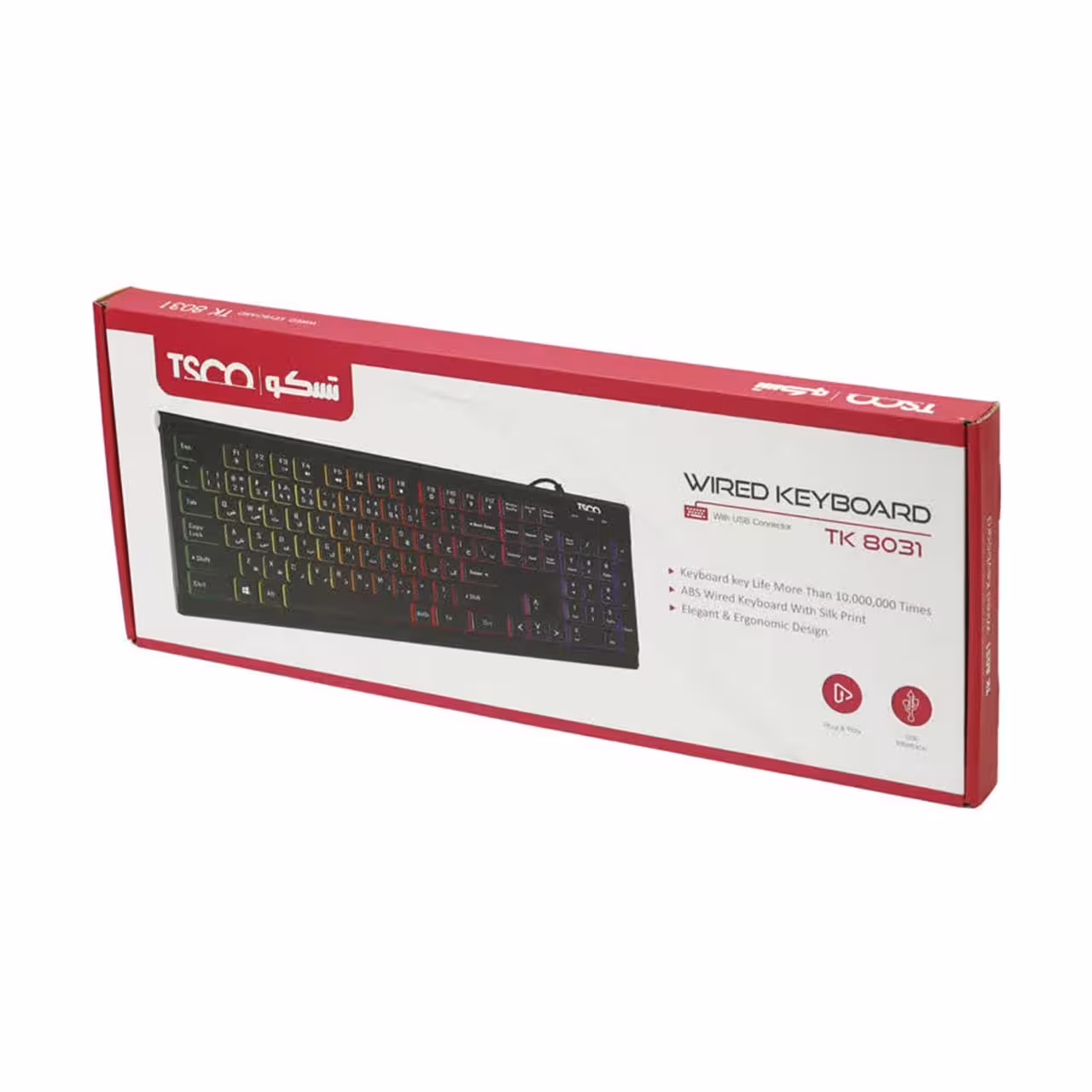 کیبورد تسکو مدل TK 8031