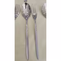 قاشق و چنگال استیل یونیک طرح ولز