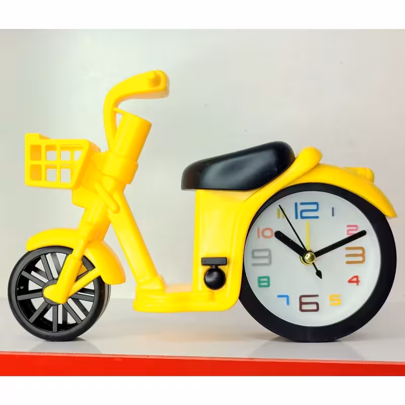 ساعت رومیزی زنگدار موتور و دوچرخه ( زنگ دار ) 1
