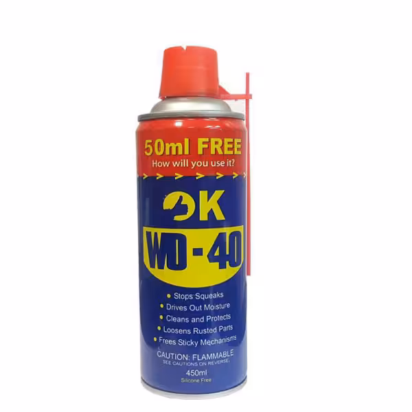 اسپری روان کننده چرب WD-40 حجم 450 میلی لیتر