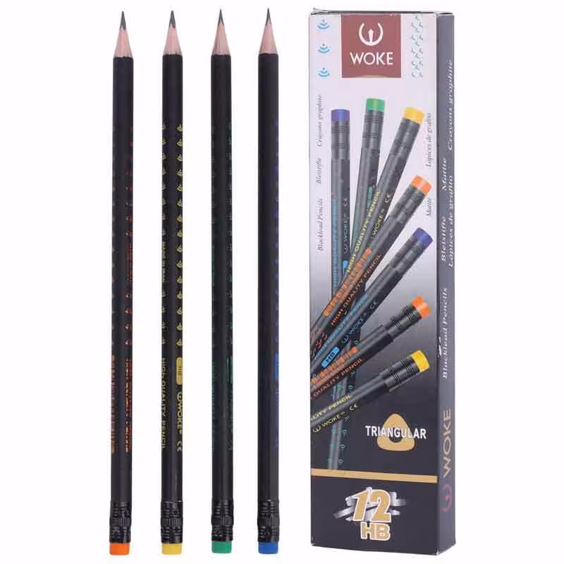 مداد مشکی وک Woke 20013 بسته 12 عددی