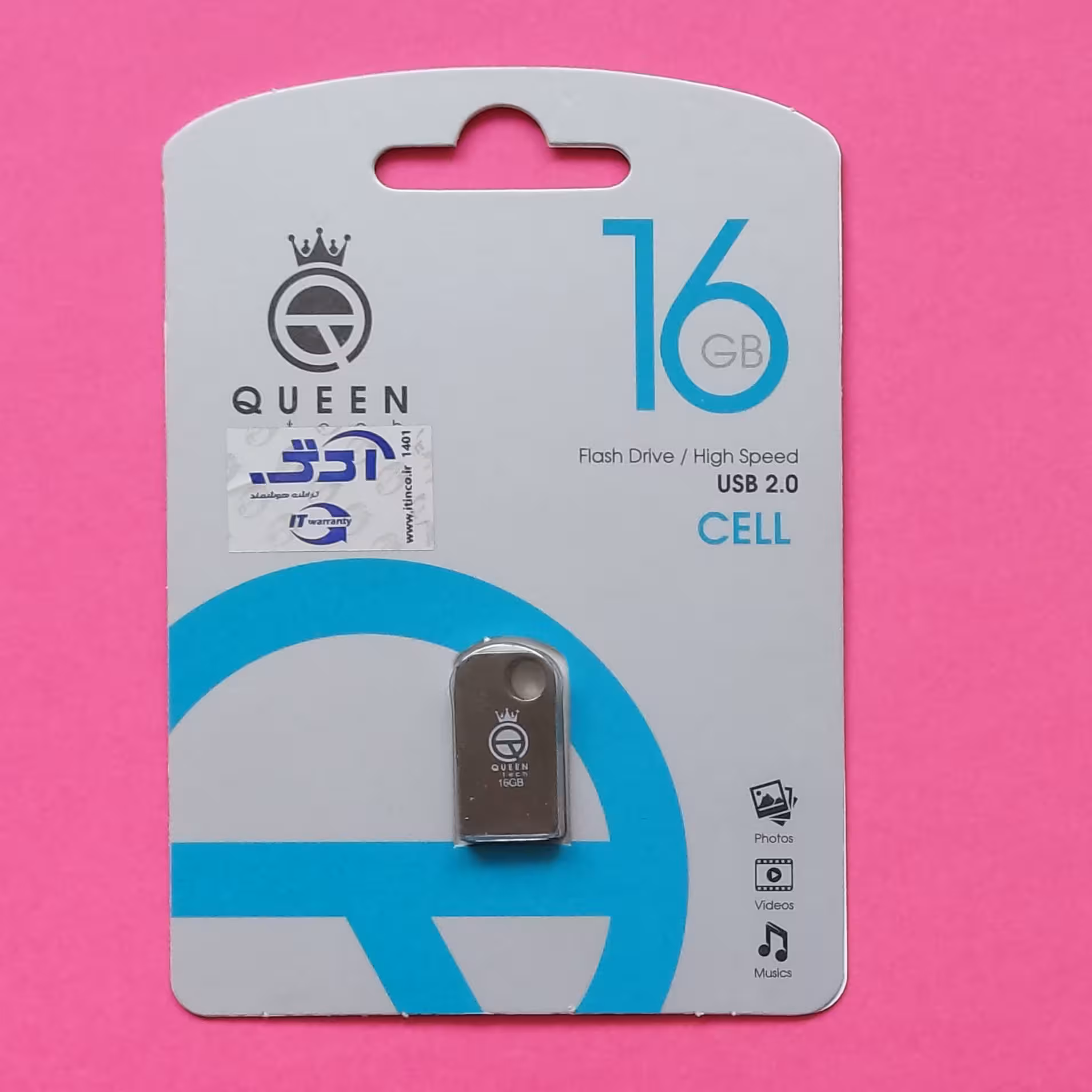 فلش کویین(QUEEN) 16G__CELL
