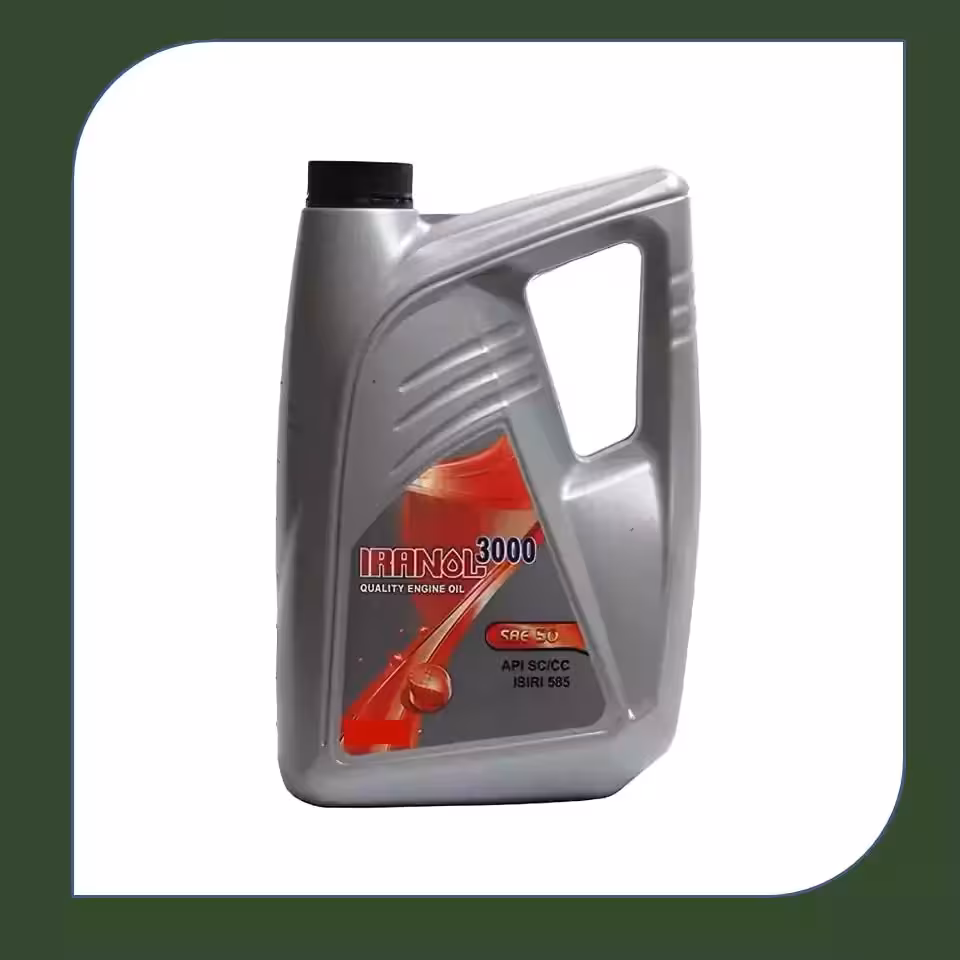 روغن موتور ایرانول 3000 50 یک لیتری -فروشگاه اینترنتی کارنوئل CARnoel