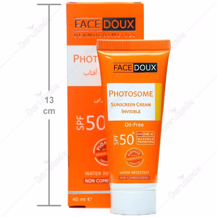کرم ضد آفتاب فوتوزوم فیس دوکس SPF50⁺ حجم 40 میلی لیتر