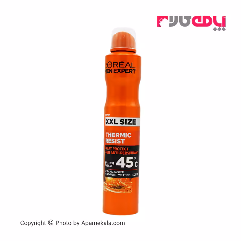 اسپری ضد تعریق Loreal لورال مردانه مدل Thermic resist حجم 300 میل