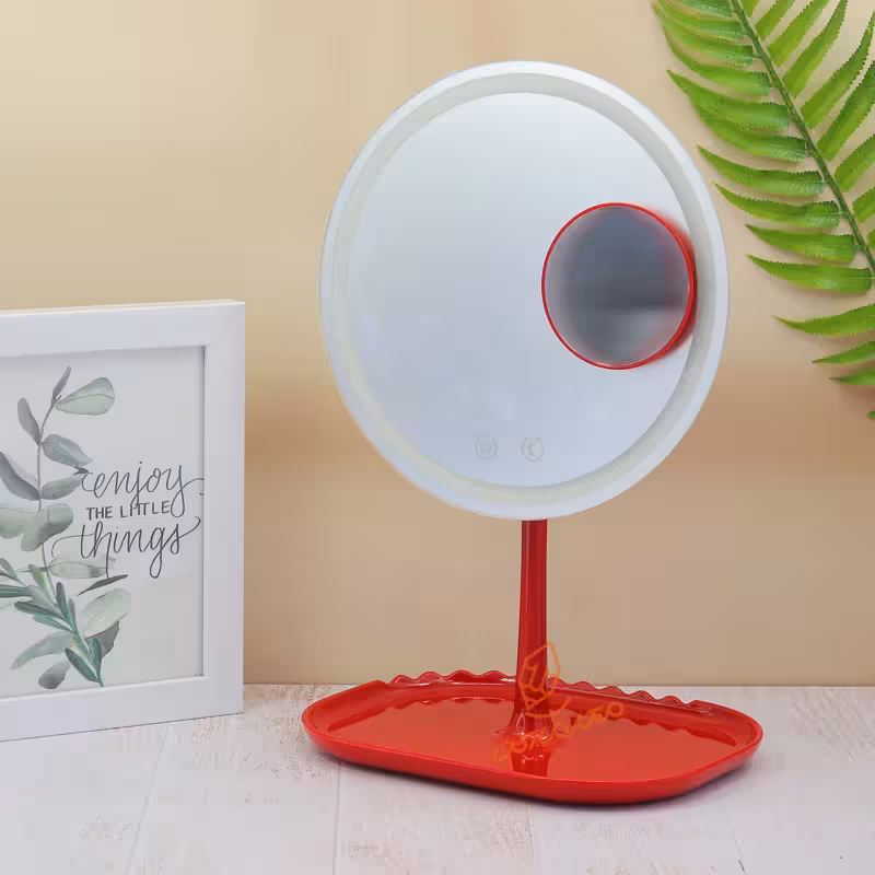 قیمت و خرید آینه رومیزی چراغ دار تاشو TGX-01 پرشین