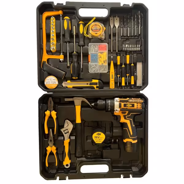 پیچ گوشتی شارژی جاب مدل JB 3324 مجموعه 172 عددی