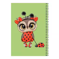 دفتر مشق 80 برگ اس جی مدل جغد کد 1