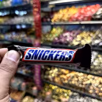 شکلات  مغزدار اسنیکرز کوچک خوشمزه و با کیفیت 24 گرمی آجیل و خشکبار مهران 