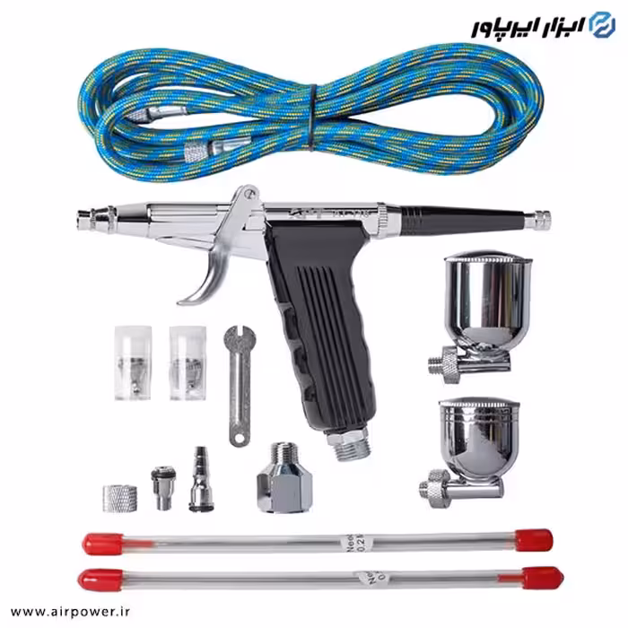 کیت ایربراش APT تفنگی با لوازم مدل AT-116K