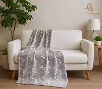 پتو یک نفره مسافرتی شبنما مدل استار