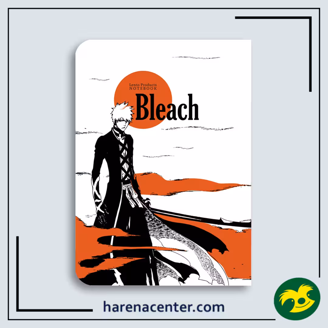 دفتر انیمه طرح Bleach سایز A5 برند لنتو
