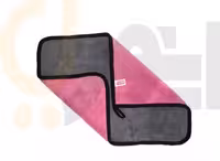 دستمال حوله ای دو رو نازک میکرو فایبر 30×40 صورتی برند STAR استار