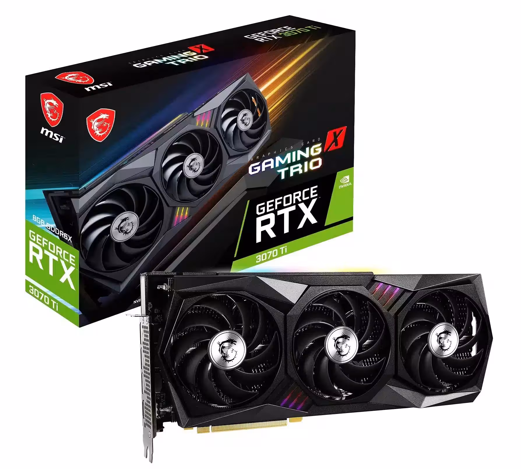 کارت گرافیک MSI مدل NVIDIA RTX 3070 Ti