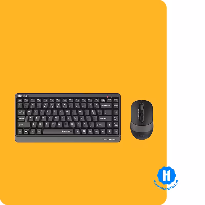 کیبورد و ماوس بی سیم ای فورتک مدل FG1110