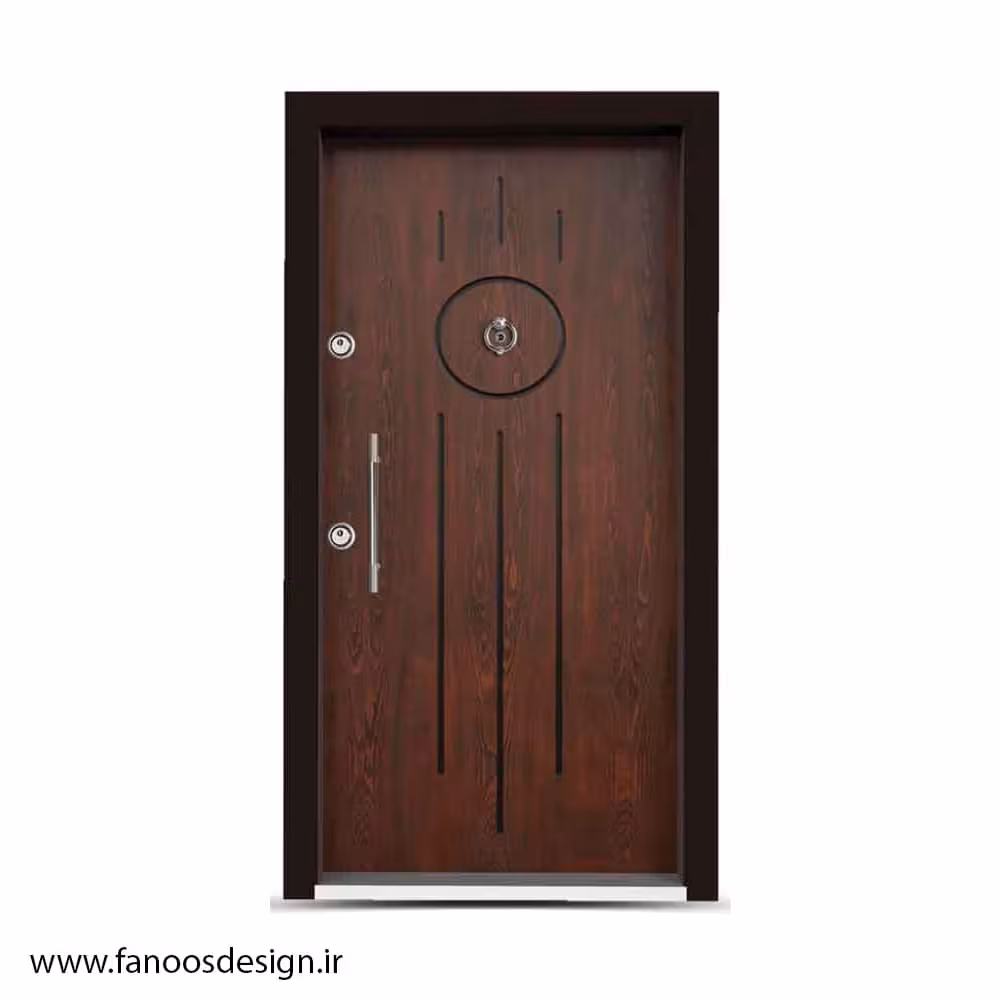 درب ضدسرقت روکش راش – کد MT418