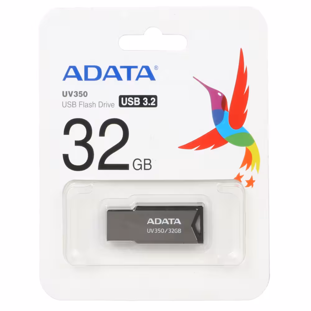 فلش مموری ای دیتا مدل ADATA UV350 ظرفیت 32 گیگابایت
