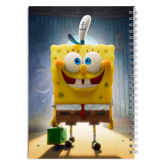 دفتر مشق کارتون باب اسفنجی