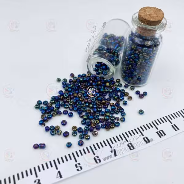 منجوق * متوسط * بسته 40 گرمی ( پر طاووسی )