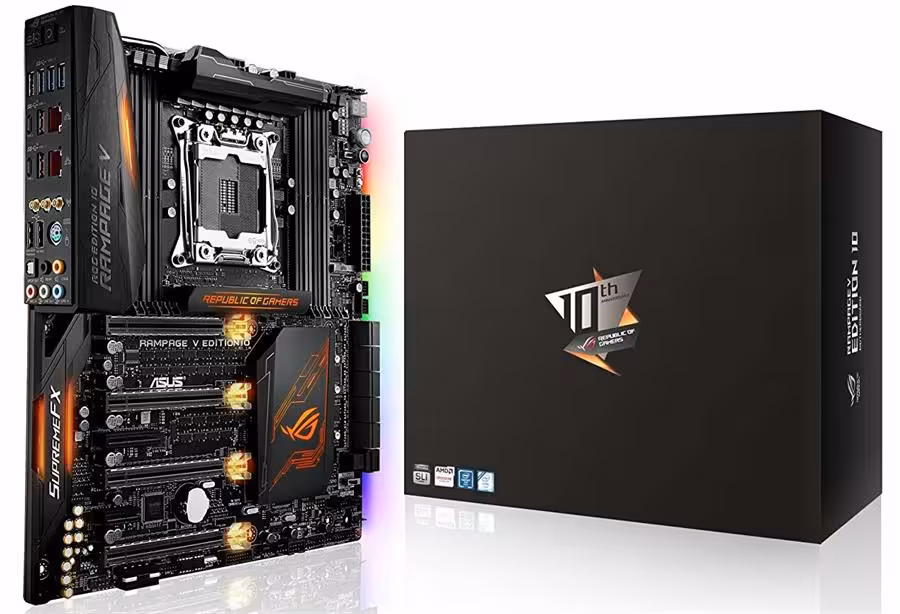 مادربرد ایسوس مدل راگ رمپیج وی ادیشن 10