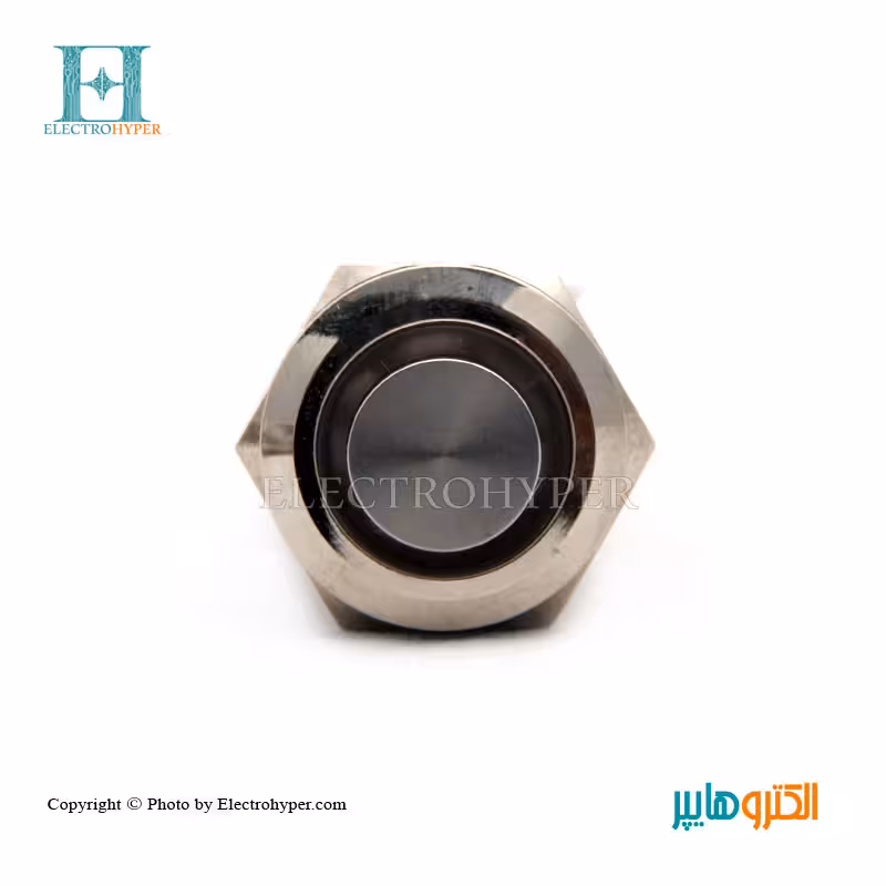 کلید چراغدار فلزی